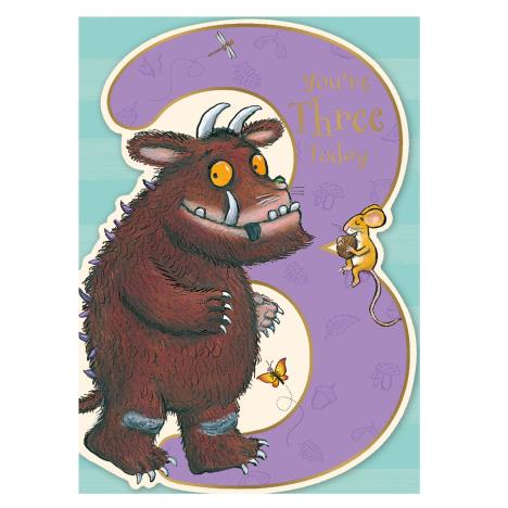 3 Today The Gruffalo 3rd Birthday Card £2.10